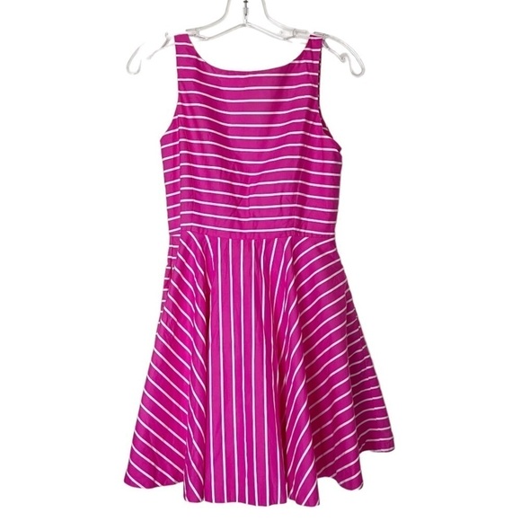 Polo Ralph Lauren Pink and White Striped Sleeveless Dress Girls Size 16 - Picture 1 of 9